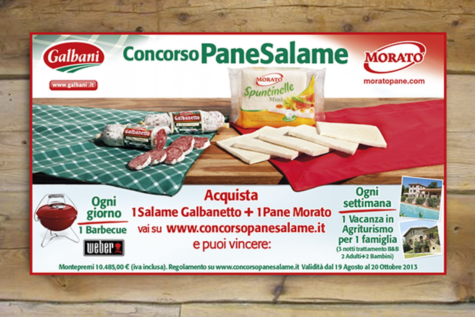 Co-marketing con Galbani Co-marketing con Galbani