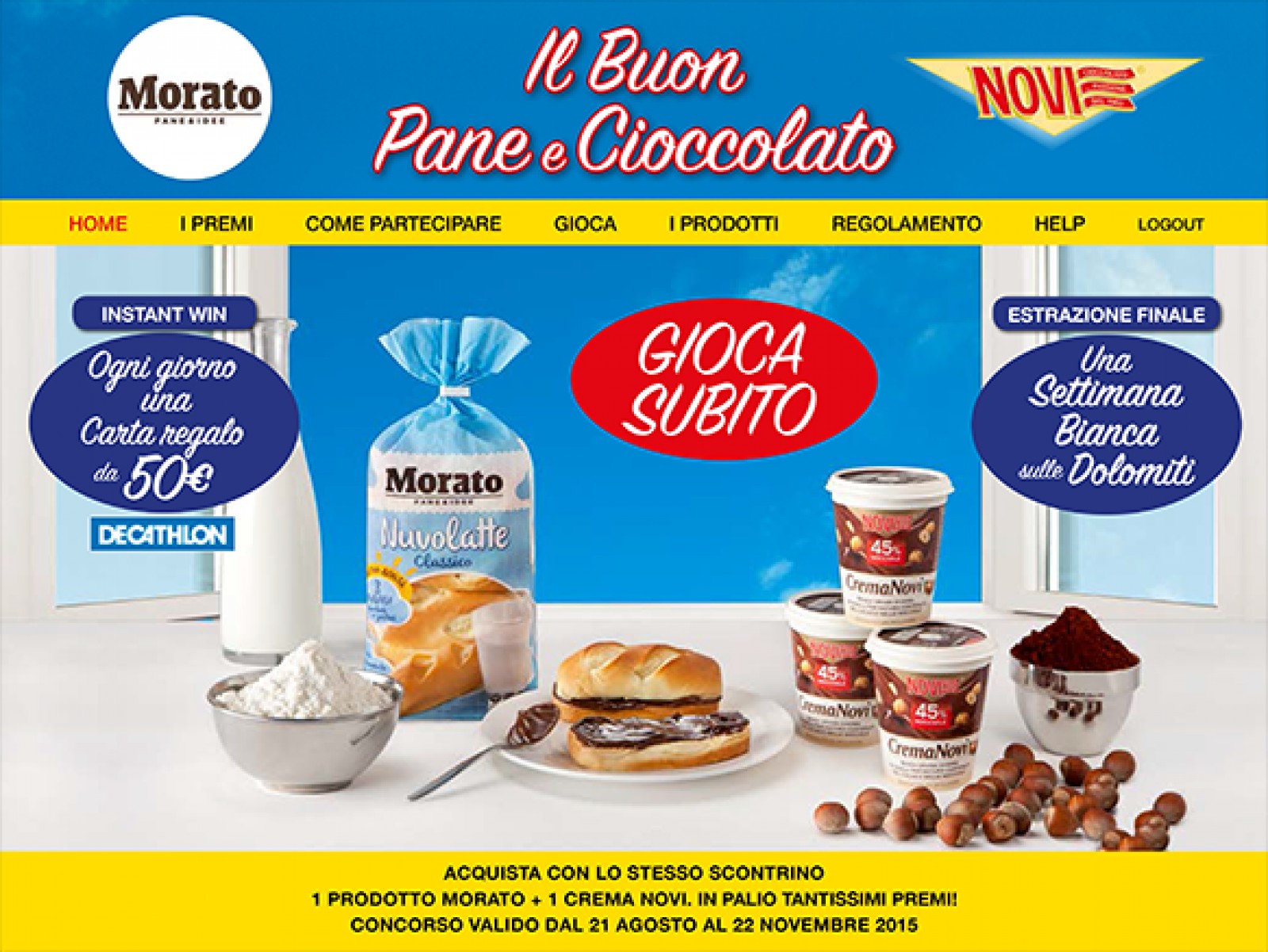 Co-marketing con Morato Co-marketing con Morato